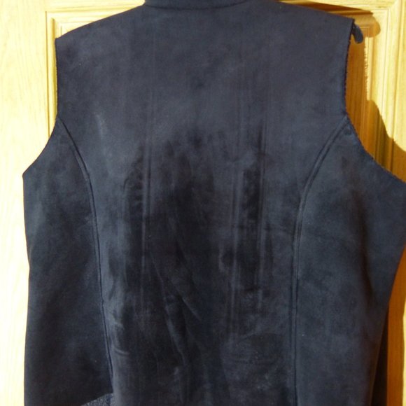 Lands'end Suede vest - Picture 3 of 3